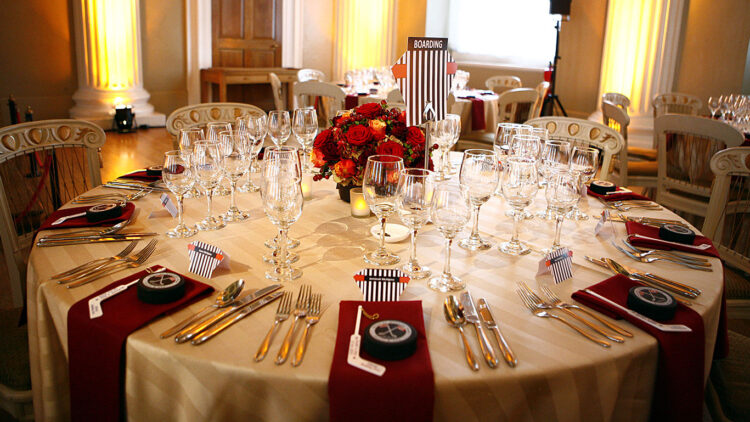 Embassy Fine Dining table