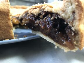 Light Christmas Pudding Pie