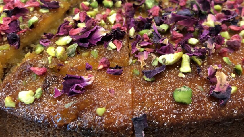 orange and polenta cake