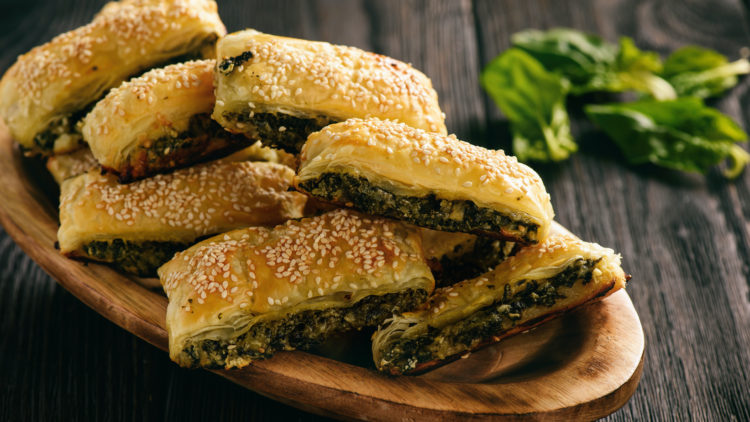 spinach and ricotta rolls