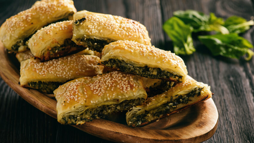 spinach and ricotta rolls
