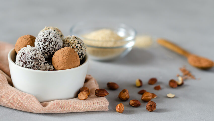 Cocoa Hazelnut Bites