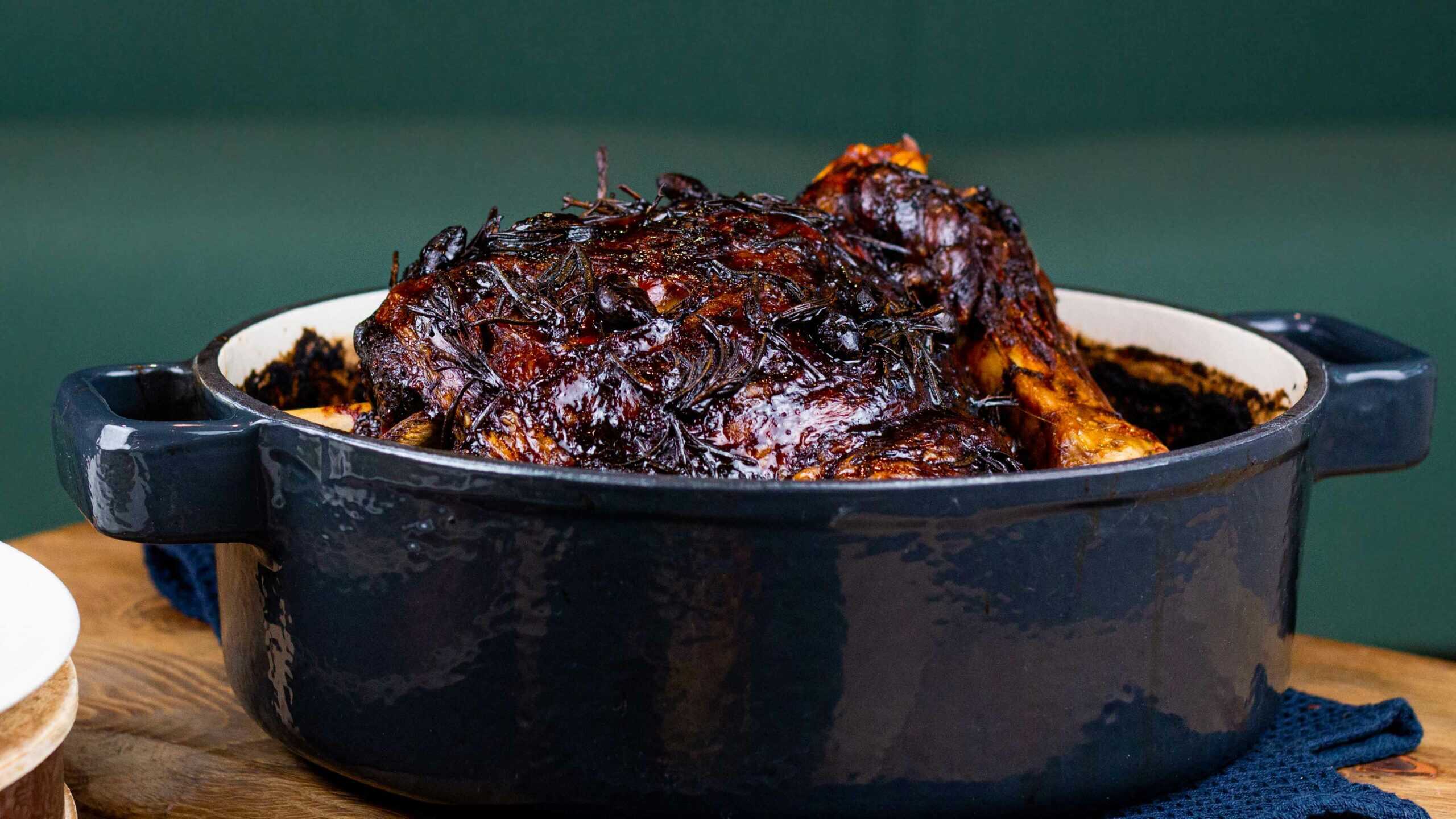 SLOW COOKED LAMB SHOULDER WITH BOULANGERE POTATOES