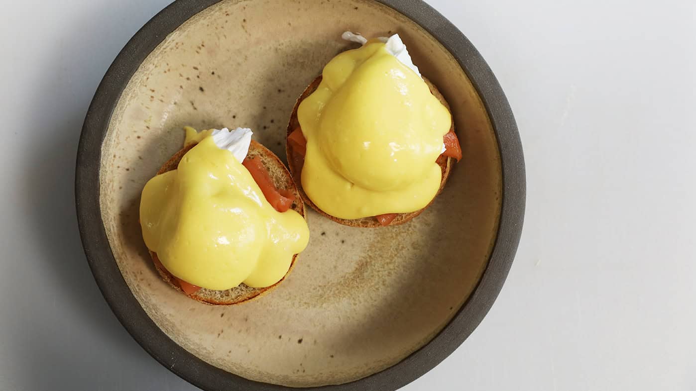 Eggs Royale from scratch - BM | Independently Minded Contract Caterer