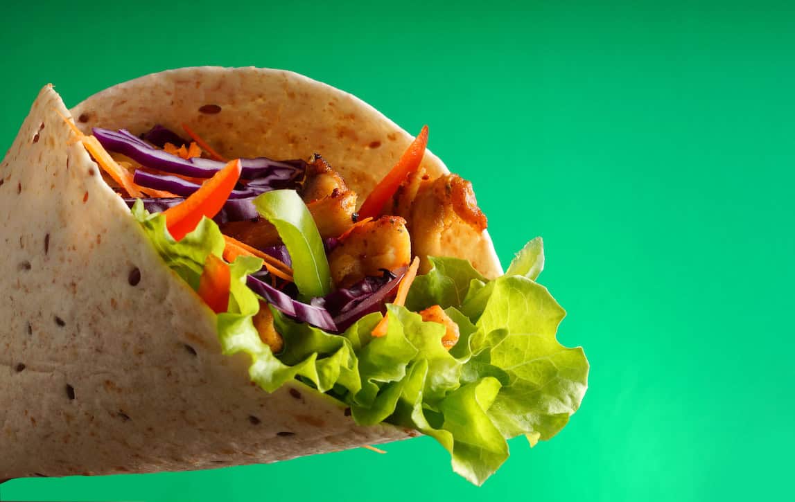 Jerk Chicken Shawarma - BM caterers independently minded