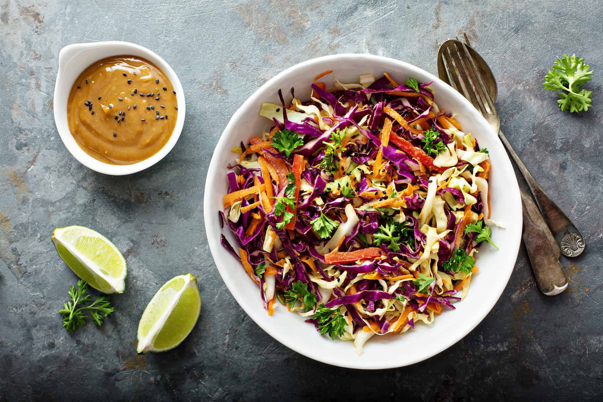 Asian Slaw - BM | Independently Minded Contract Caterer
