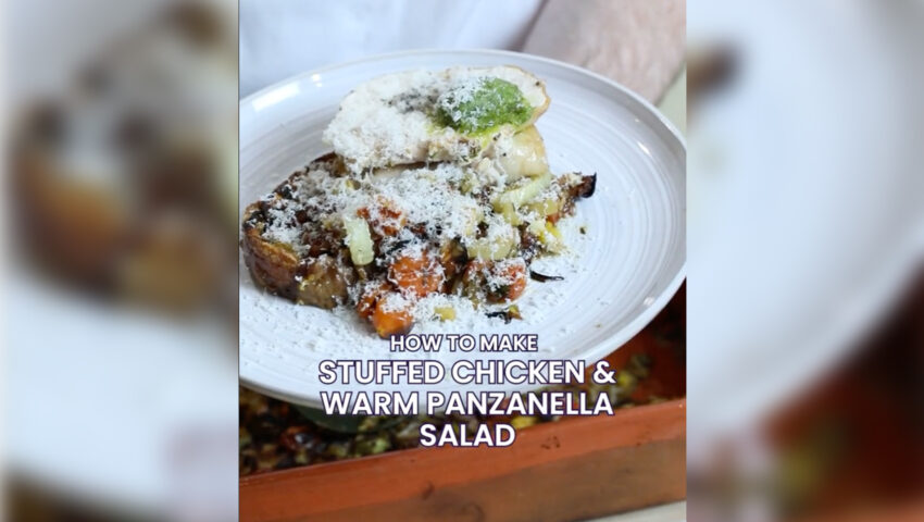 Warm Panzanella Salad