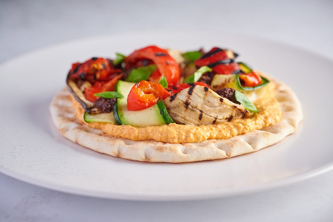 Sustainable eating of roasted vegetables