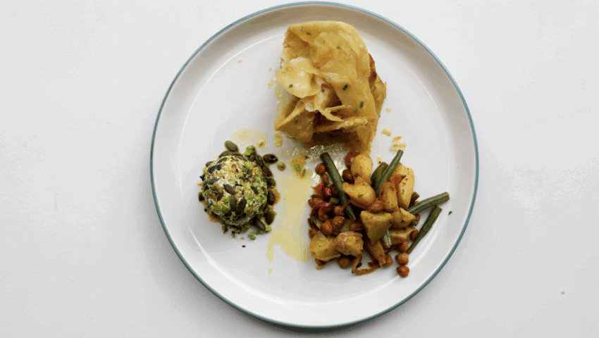 Savoury labneh