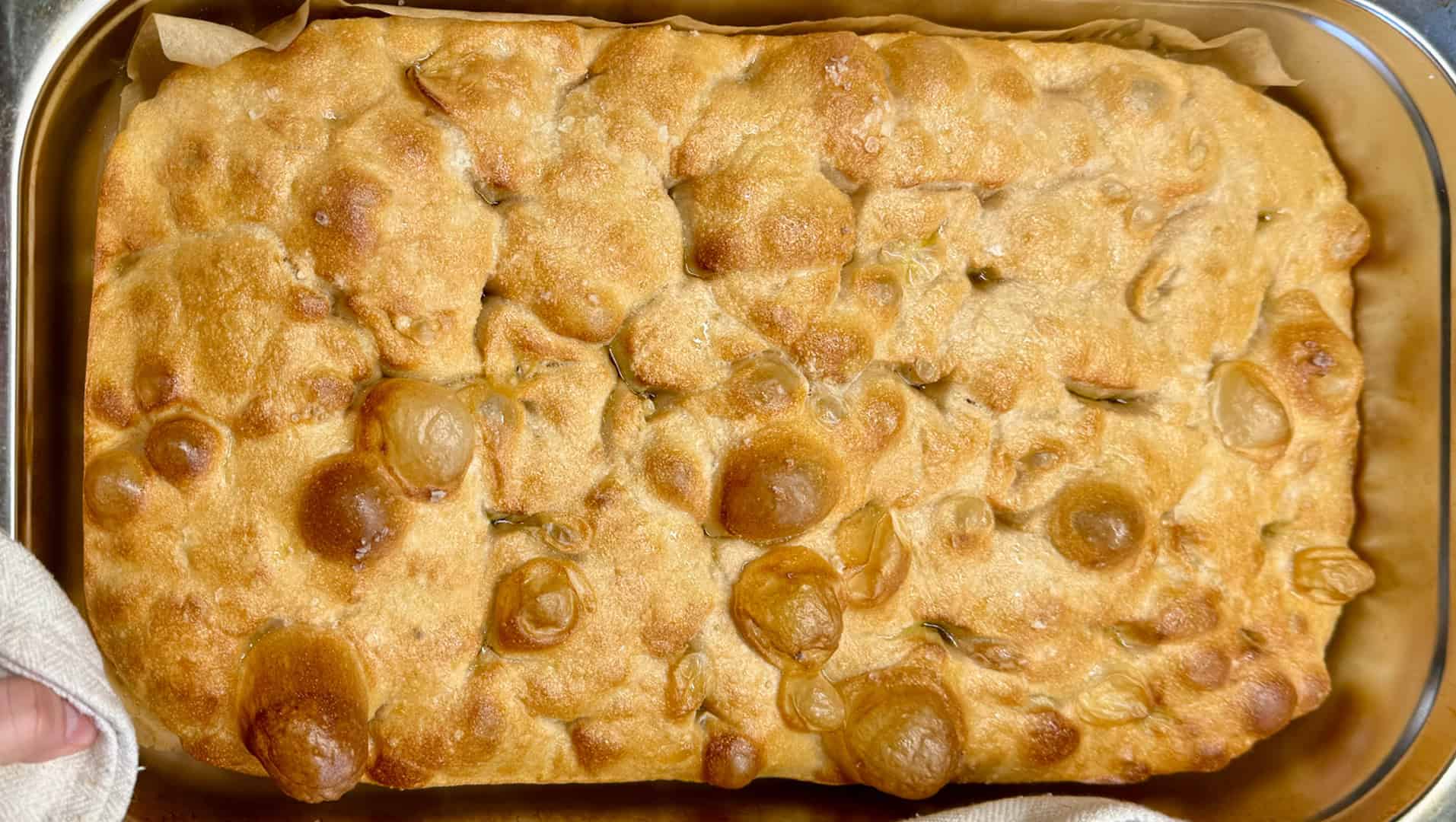 Homade focaccia - BM | Independently Minded Contract Caterer