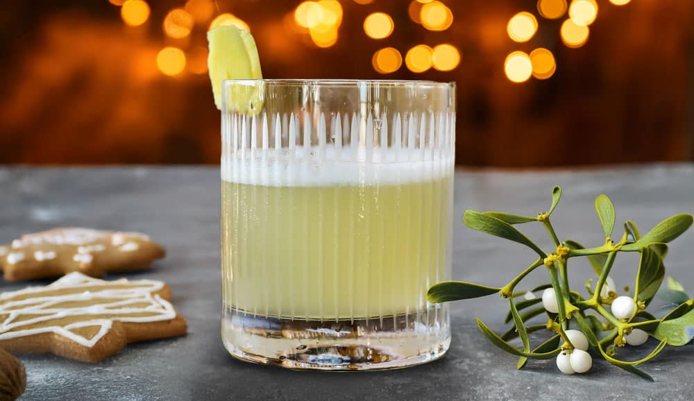 Gingerbread Sour (or Mocktail)