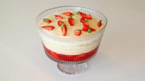 Strawberry trifle