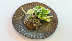 prawn toast pork cutlet
